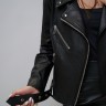 Куртка кожаная Adamo цвет черный