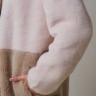 Пальто из шерсти мериноса англ. ворот цвет крем/карамель